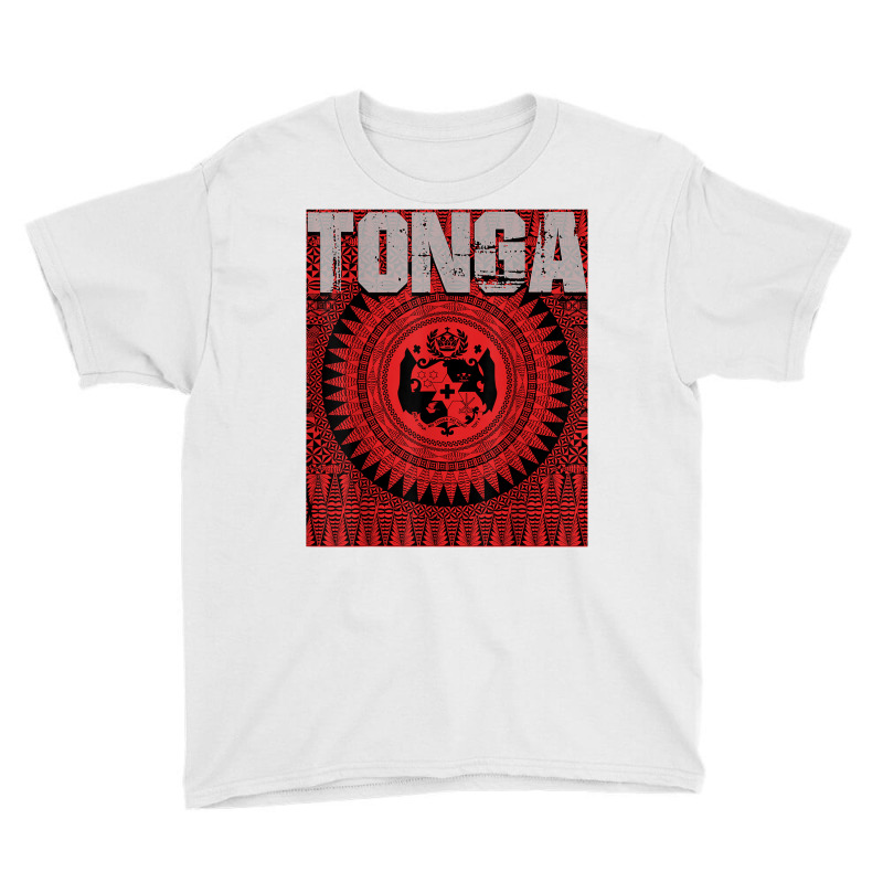 Tonga With Tongan Design And Sila Tonga T Shirt Youth Tee by chomibe | Artistshot