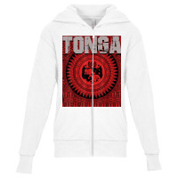 Tonga With Tongan Design And Sila Tonga T Shirt Youth Zipper Hoodie | Artistshot