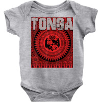 Tonga With Tongan Design And Sila Tonga T Shirt Baby Bodysuit | Artistshot