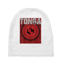 Tonga With Tongan Design And Sila Tonga T Shirt Baby Beanies | Artistshot