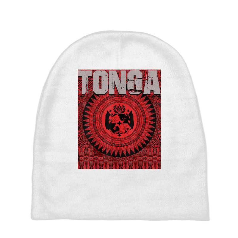 Tonga With Tongan Design And Sila Tonga T Shirt Baby Beanies by chomibe | Artistshot