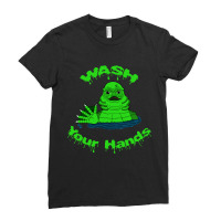 Limited Edition Wash Your Hands! (2) Ladies Fitted T-shirt | Artistshot