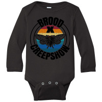 Hot Trend Cicada Brood X Creepshow Cicada Invasion 2021 Long Sleeve Baby Bodysuit | Artistshot