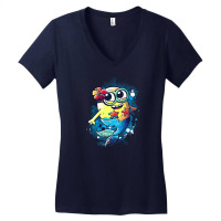 Banana Mermaid2 Women's V-neck T-shirt | Artistshot