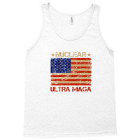 Pro Trump Nuclear Ultra Maga American Flag Vintage Tank Top | Artistshot