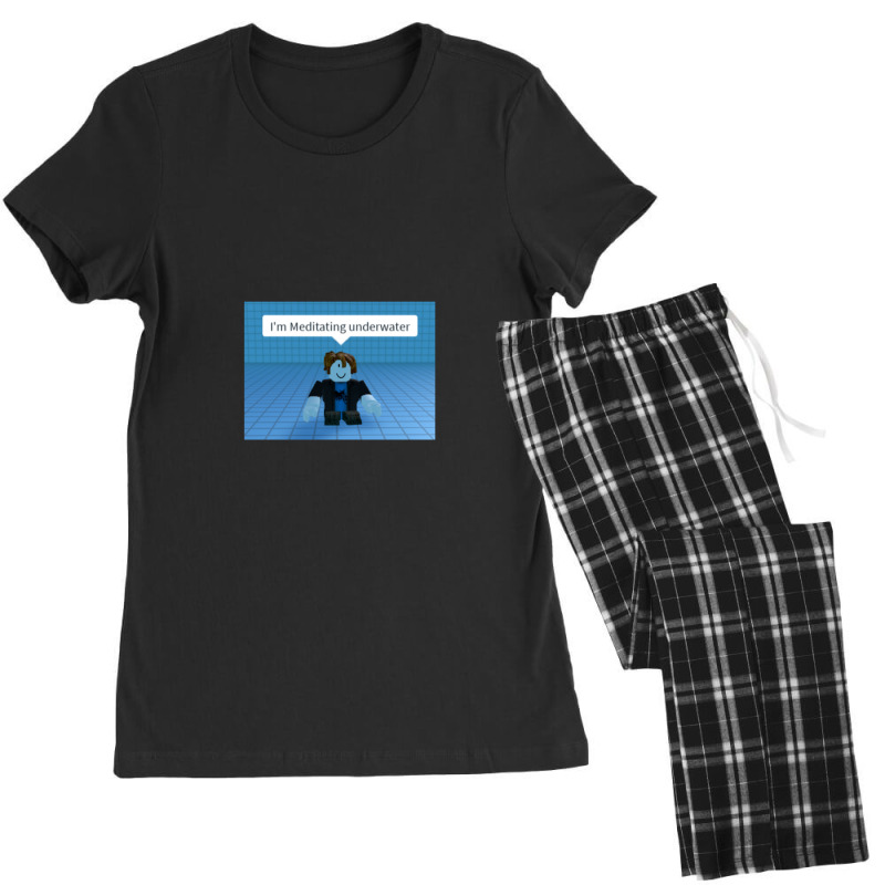 I'm Meditating Underwater 1 Women's Pajamas Set by JamesLong | Artistshot