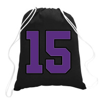 Limited Edition Davion Mitchell Number 15 Design Sports Version 4 Drawstring Bags | Artistshot