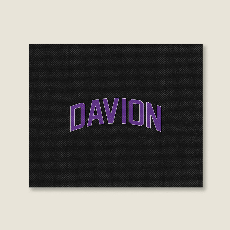 Limited Edition Davion Mitchell Number 15 Design Sports Version 7 Landscape Canvas Print | Artistshot