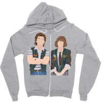 Robin And Steve Zipper Hoodie | Artistshot