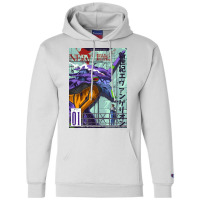 Evangelion Eva01 Poster Champion Hoodie | Artistshot