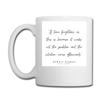 Albert Camus Quotes Minimalist Line Quote Coffee Mug | Artistshot