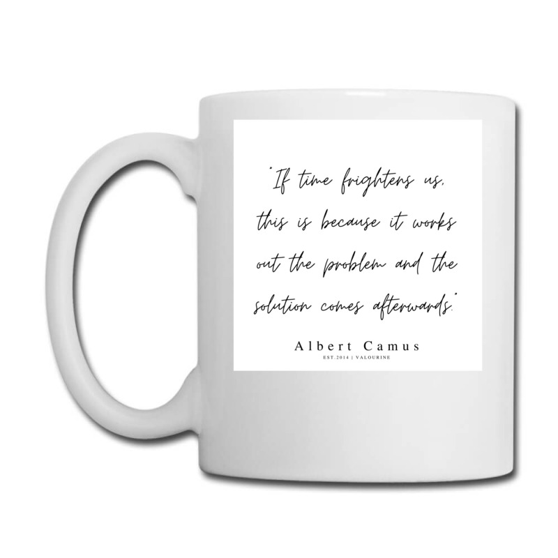 Albert Camus Quotes Minimalist Line Quote Coffee Mug | Artistshot