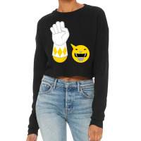 Limited Edition Yellow Ranger Hand-power Cropped Sweater | Artistshot