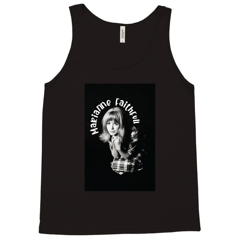 Marianne Faithfull Tank Top by JimmyChandler | Artistshot