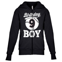 Baseball Ninth 9th Birthday Boy Natal Day T Shirt Youth Zipper Hoodie | Artistshot