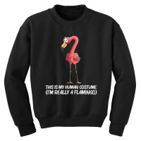 Cool Flamingo For Men Women Ladies Pink Flamingos Bird Flock Youth Sweatshirt | Artistshot