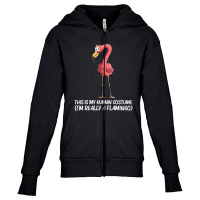 Cool Flamingo For Men Women Ladies Pink Flamingos Bird Flock Youth Zipper Hoodie | Artistshot