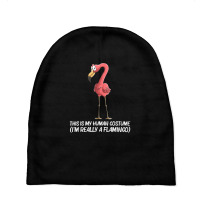 Cool Flamingo For Men Women Ladies Pink Flamingos Bird Flock Baby Beanies | Artistshot