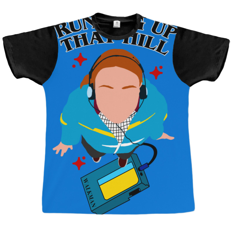 Running Up That Hill Graphic T-shirt by veikkaikeogue | Artistshot