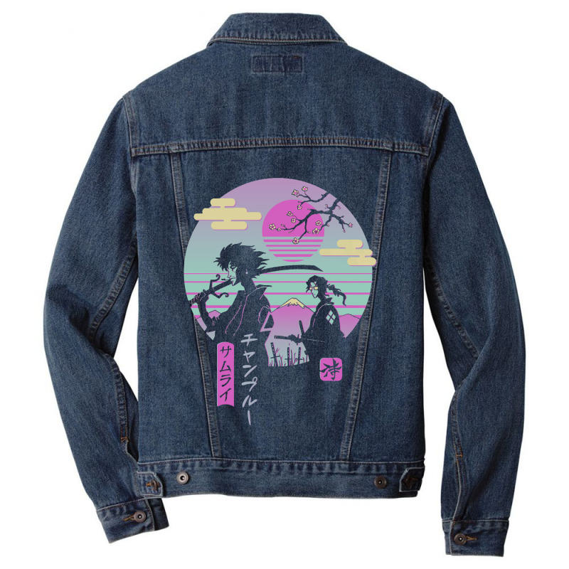 Samurai Champloo Men Denim Jacket by ardylanda | Artistshot