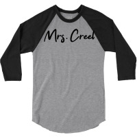 Mrs. Creel 3/4 Sleeve Shirt | Artistshot