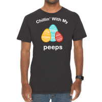 Easter Day T  Shirt Chillin' With My Peeps T  Shirt Vintage T-shirt | Artistshot