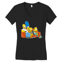 The Simpsons Homer Women's V-neck T-shirt | Artistshot