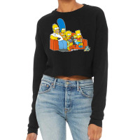 The Simpsons Homer Cropped Sweater | Artistshot