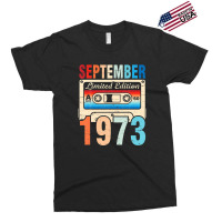 Classic Birthday Born In September 1973 Ltd Edition 49 Years Exclusive T-shirt | Artistshot