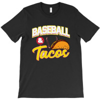 Awesome Baseball & Tacos For Baseball Players T-shirt | Artistshot