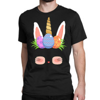 Easter Day T  Shirt Cute Easter Bunny Unicorn Eggs Gifts Kids Toddler Classic T-shirt | Artistshot