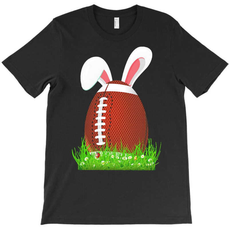 Easter Day T  Shirt Cute Easter Football Bunny Ears Egg Bunny Lover Gi T-Shirt by larmstrong437 | Artistshot