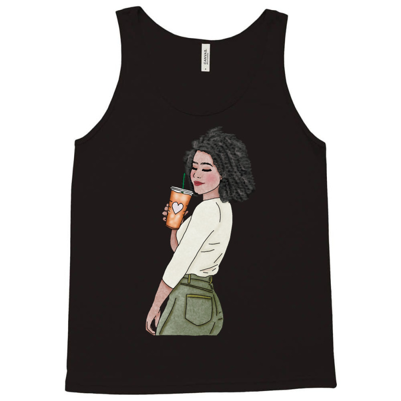 Limited Edition Coffee Girl (3) Tank Top by michaelyounger19 | Artistshot