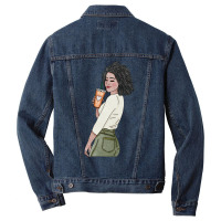 Limited Edition Coffee Girl (3) Men Denim Jacket | Artistshot