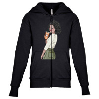 Limited Edition Coffee Girl (3) Youth Zipper Hoodie | Artistshot