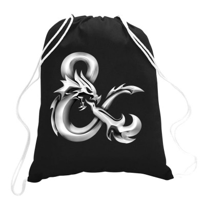 Dungeons & Dragons Metallic Drawstring Bags Designed By Honeysuckle