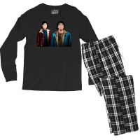 Nancy Wheeler And Jonathan Byers Men's Long Sleeve Pajama Set | Artistshot