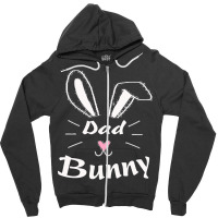 Easter Day T  Shirt Dad Bunny T  Shirt Zipper Hoodie | Artistshot