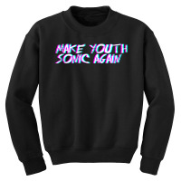 Make Youth Sonic Again Youth Sweatshirt | Artistshot