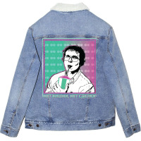 No Cherry Unisex Sherpa-lined Denim Jacket | Artistshot