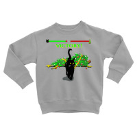 Black Cat Vs Christmas Ree Retro Video Fighting Game Funny T Shirt Toddler Sweatshirt | Artistshot