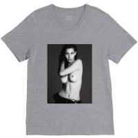 Birthday Gifts American Bella Female Model Hadid Awesome For Music Fan V-neck Tee | Artistshot