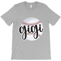 Baseball Gigi Baseball Fan Proud Baseball Grandma Gigi T-shirt | Artistshot