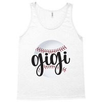 Baseball Gigi Baseball Fan Proud Baseball Grandma Gigi Tank Top | Artistshot