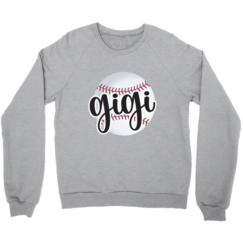 Baseball Gigi Baseball Fan Proud Baseball Grandma Gigi Crewneck Sweatshirt by Irena D Good | Artistshot