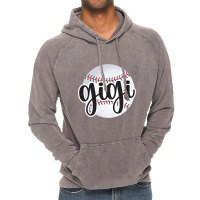 Baseball Gigi Baseball Fan Proud Baseball Grandma Gigi Vintage Hoodie | Artistshot