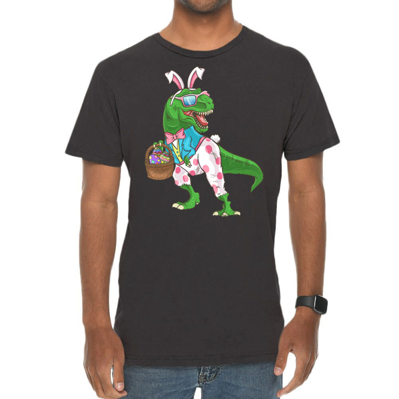 Easter Day T  Shirt Easter T Rex Dinosaur Egg T  Shirt Vintage T-Shirt by larmstrong437 | Artistshot