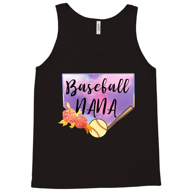 Baseball Nana Tank Top by Irena D Good | Artistshot