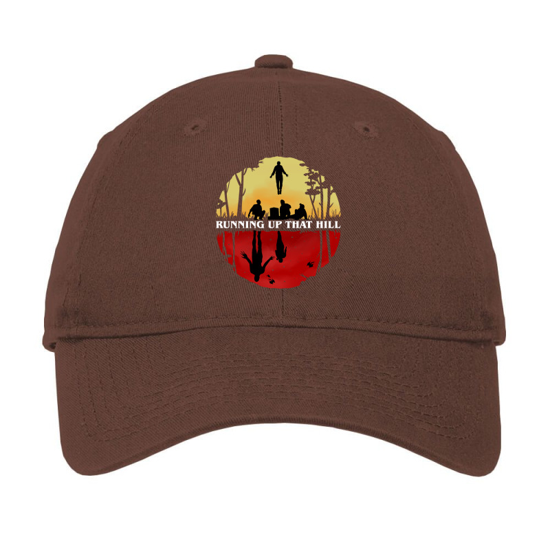 Parallel Running Up That Hill Scene Adjustable Cap by plakajkatiiel | Artistshot