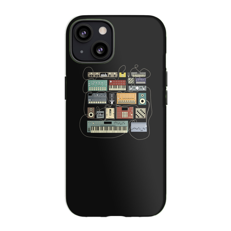 Electronic Musician Synthesizer And Drum Machine Dj 1 Iphone 13 Case | Artistshot